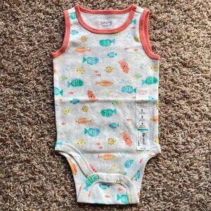 Jumping Beans Ocean Onesie Size 9mo NWT